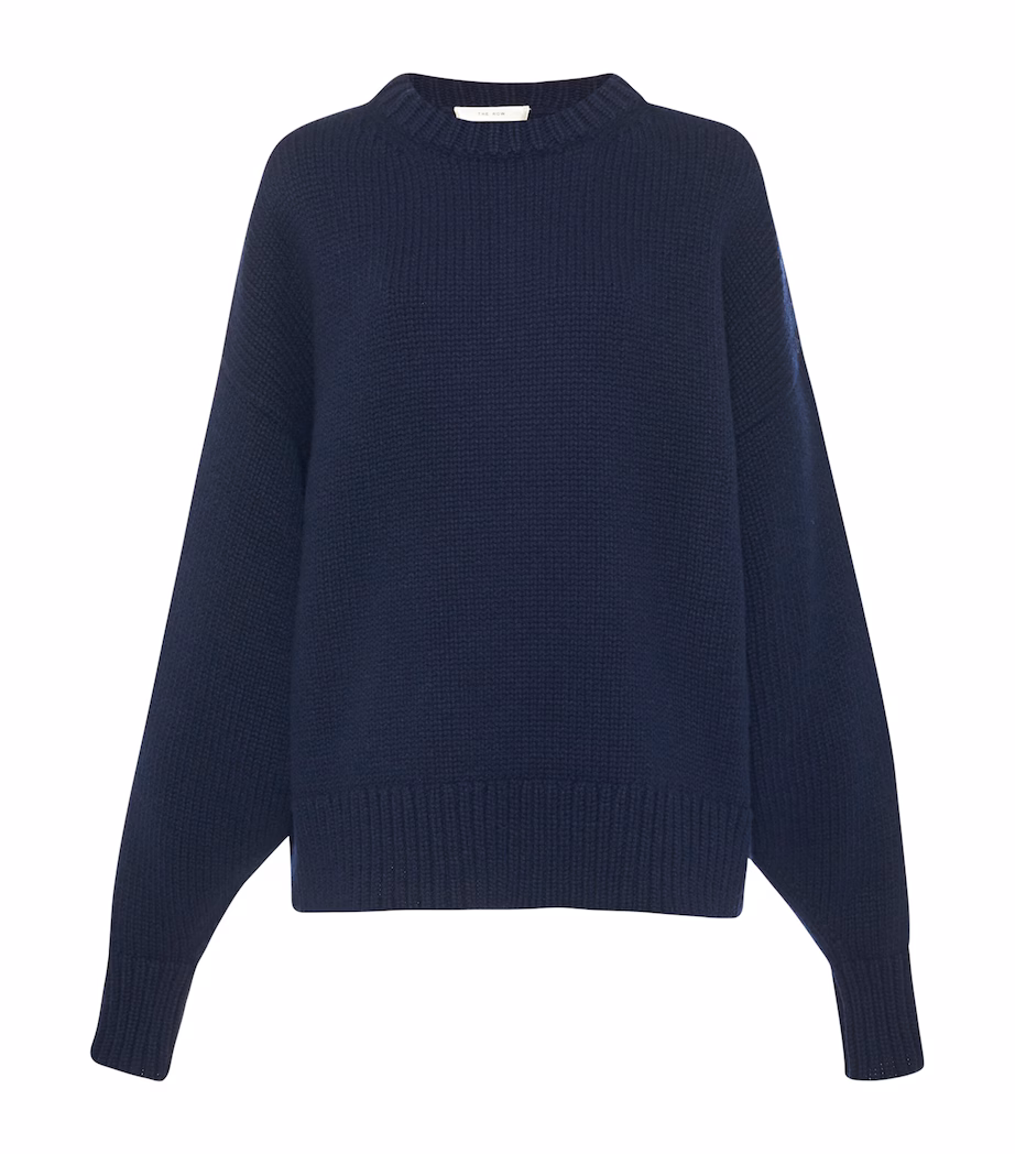 Navy Cashmere Sweater