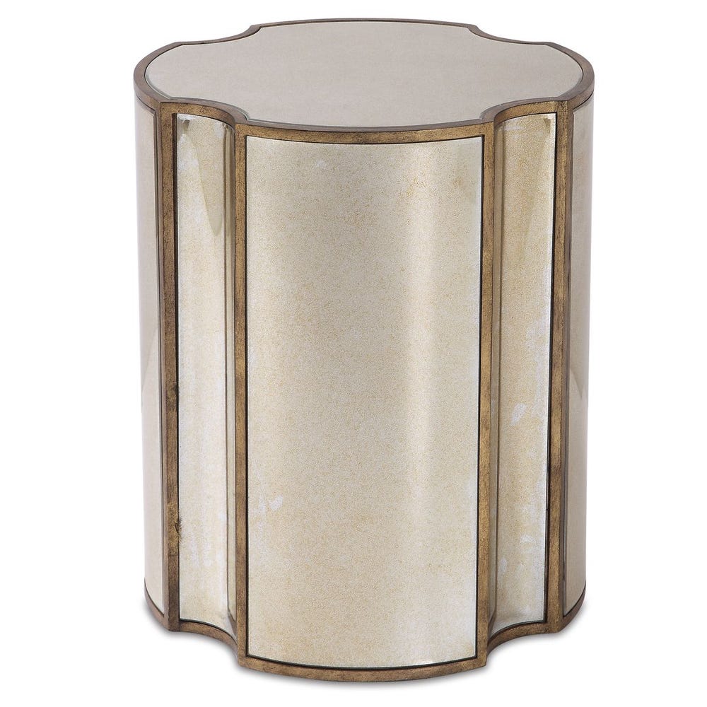 Metallic Accent Table