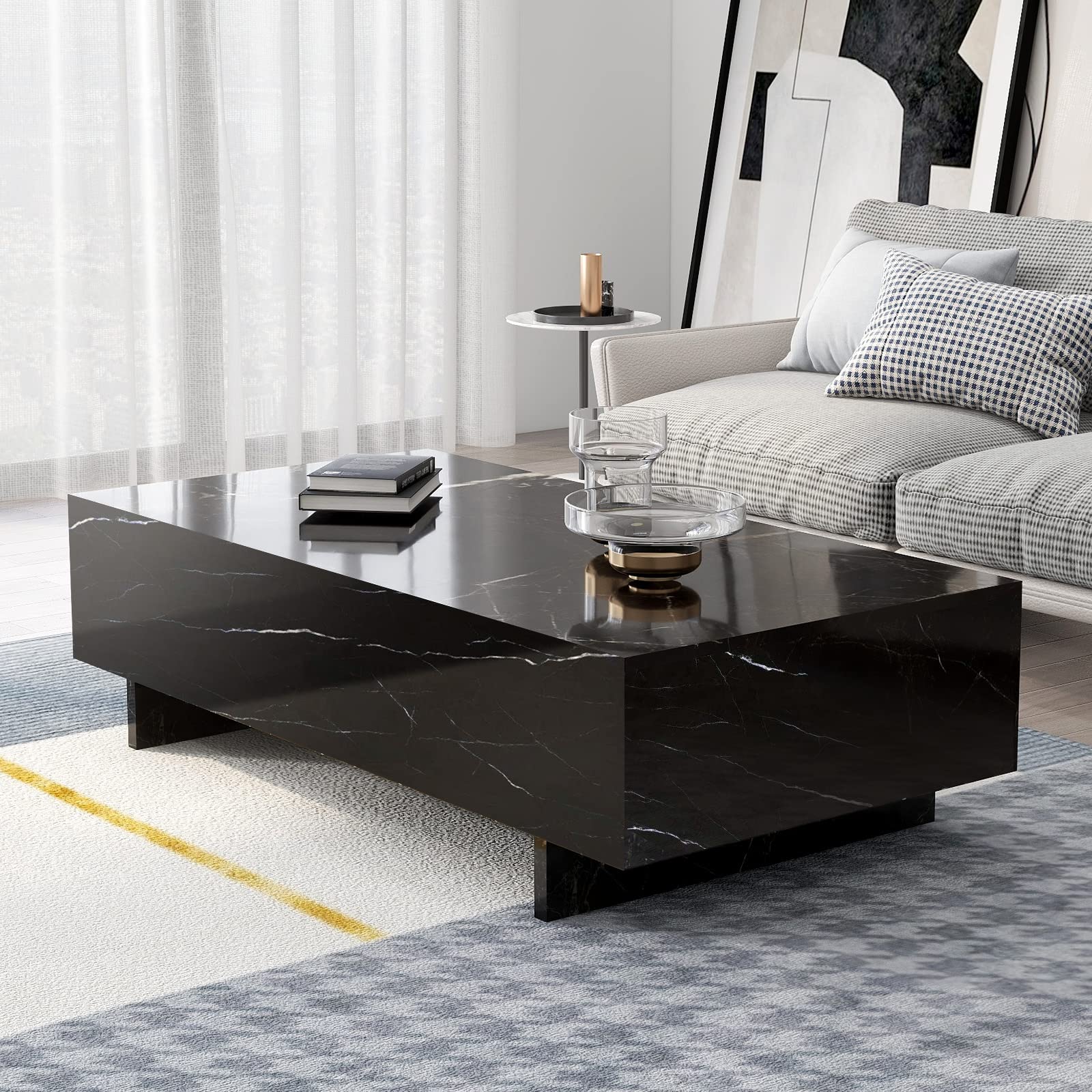 Black Marble Coffee Table